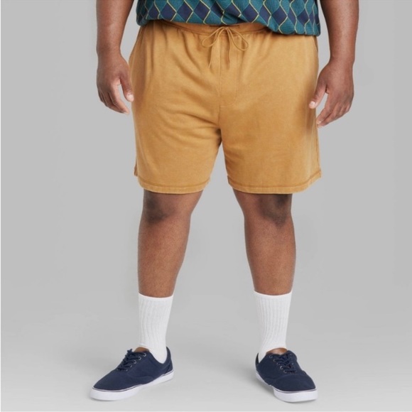 Men's Original Use big and tall Knit shorts - Picture 3 of 6